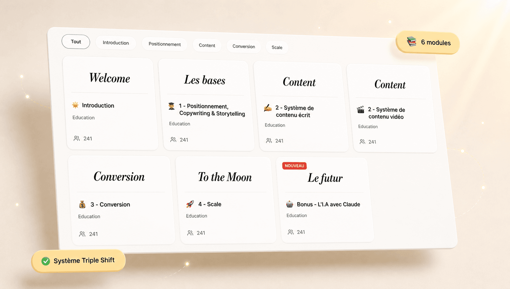 Programme d'éducation